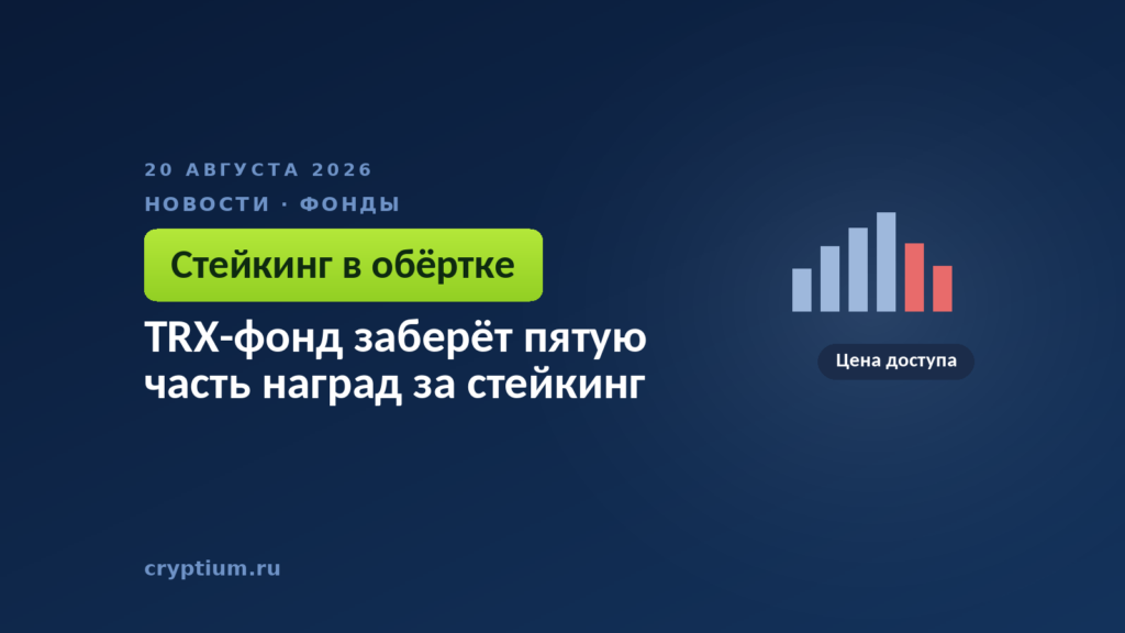 Восходящий график на тёмном фоне — образ фонда, доход которого складывается из наград сети