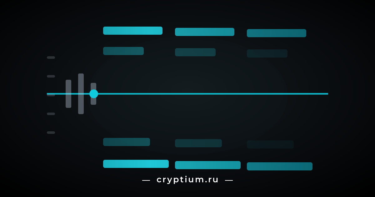 Ценовая линия и зоны скоплений позиций разной плотности выше и ниже неё