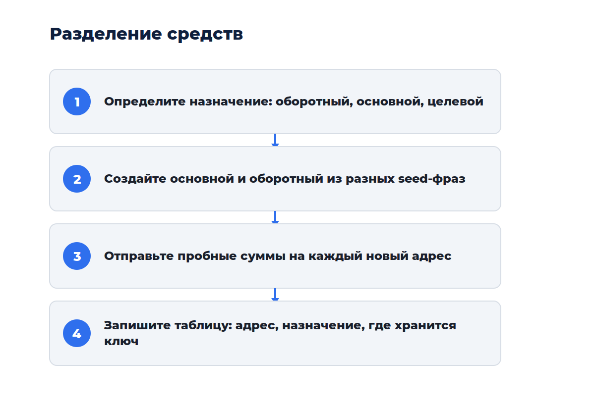 Схема из четырёх шагов: от постановки задачи до исполнения перевода