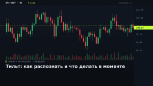 Терминальный график с серией беспорядочных сделок