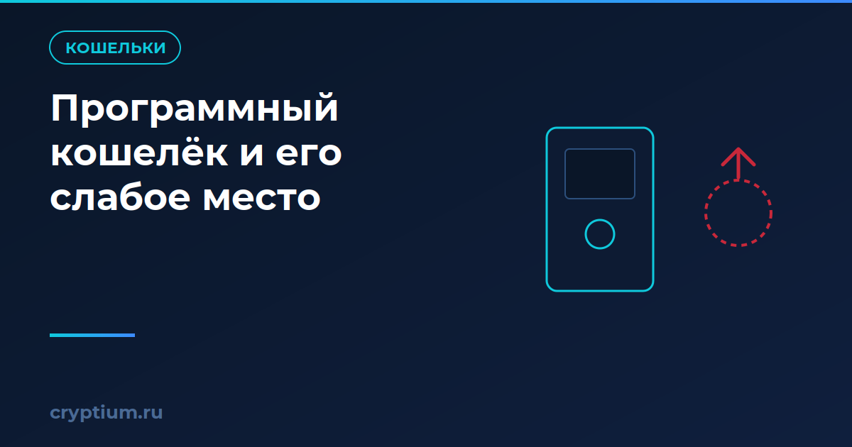 Как устроен программный кошелёк и где его слабое место