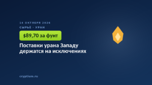 Поставки урана Западу держатся на исключениях