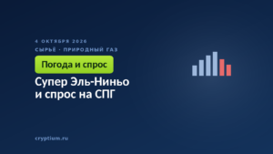 Супер Эль-Ниньо и спрос на СПГ