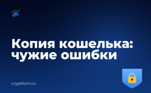 Как проверить резервную копию кошелька и не повторять чужих ошибок — обложка материала