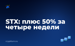 STX прибавил 50% за четыре недели: механика Stacks — обложка материала